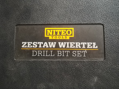 Zestaw wierteł Niteo Tools z Biedronki