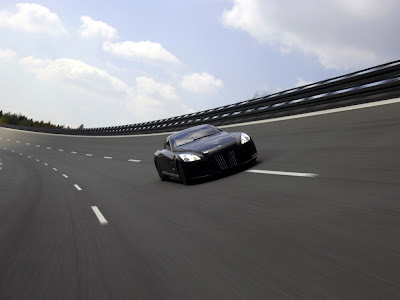 maybach exelero on track