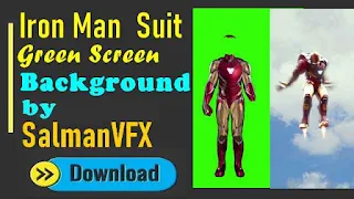 Iron Man Suit Green Screen and Background by salman vfx free download