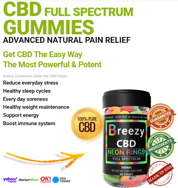 Breezy CBD Neon Rings Is It Genuine To Reduce Everyday Stress[Work Or Hoax]