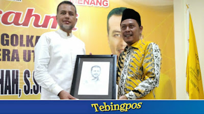 Hadir Dirumah Partai Golkar Tebingtinggi, Ijek Minta Kader Bergerak Dan Kompak Menuju 2024