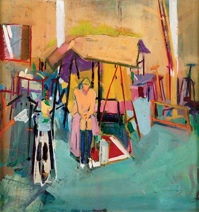 by Geraldine Robarts - "Still Life in Studio", 1958