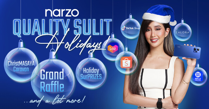 narzo releases Quality Sulit Holidays campaign!