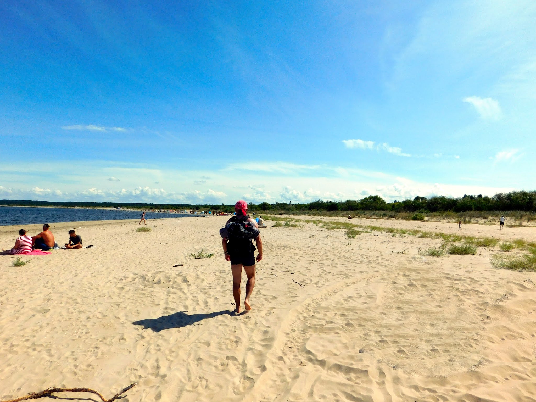 Spacer plażą Mikoszewo - Jantar