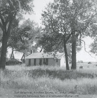 Duff Valley School in southern Rock County, Nebraska, 1965