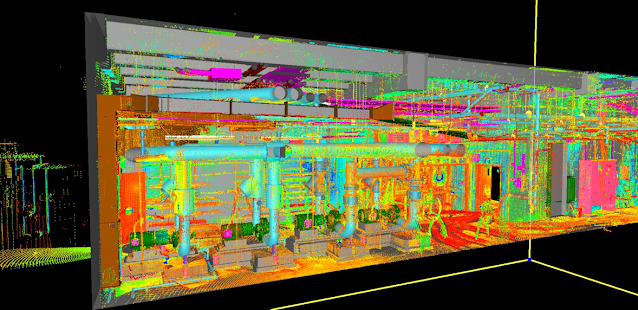 Modelo de Diseño y Nube de Puntos en Autodesk Navisworks