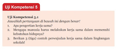 Kunci Jawaban Pkn Kelas 7 Halaman 134, 135 Uji Kompetensi  5.1, 5.2