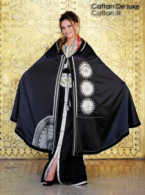 Kaftan-selham-noir-exceptionnel-2014