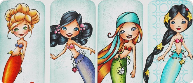 Bookmarks Mermaids unlami copy