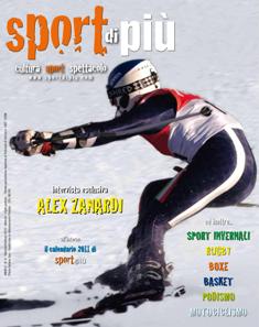 Sport di Più 9 - Gennaio & Febbraio 2011 | TRUE PDF | Bimestrale | Sport | Informazione Locale | Cultura | Spettacolo
SportDi+ è un bimestrale dedicato allo sport veronese, con un occhio di riguardo per i giovani sportivi!
Basta sfogliare le pagine per accorgersi che i veri cronisti saranno, oltre i nostri collaboratori, gli stessi lettori che potranno esprimersi e comunicare le loro informazioni sportive.
Tutti troveranno con questo strumento la possibilità di attivare un dialogo con i cittadini e con le Istituzioni.
SportDi+ nasce nel 2009 con l’obiettivo di divulgare e far conoscere lo sport veronese, in particolare quelle discipline che in modo assolutamente improprio vengono definite «minori».
I protagonisti sono gli sportivi quindi, coloro che – anche se non praticanti – amano vivere in modo «sportivo».
Divertimento, gioco e salute nel rispetto delle regole: questo è il messaggio che SportDi+ diffonde, specialmente tra i più giovani.
In un momento storico in cui la tecnologia e la società in generale tendono ad «isolare» e a rendere la vita sempre più frenetica, è bello constatare che lo sport è ancora…di moda!