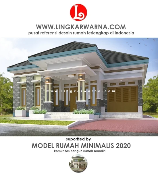 15 desain rumah minimalis dengan batu alam