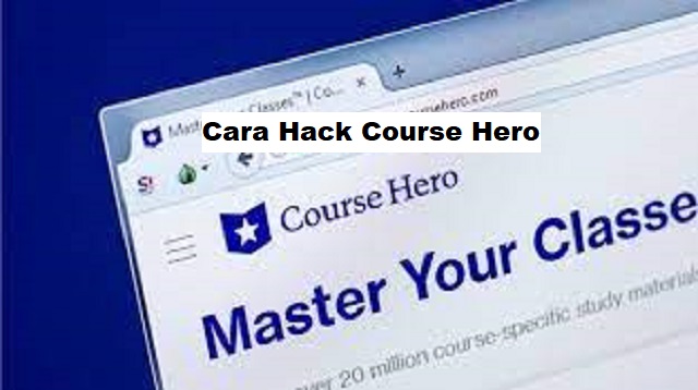 Cara Hack Course Hero