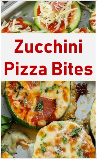 Zucchini Pizza Bites Recipe