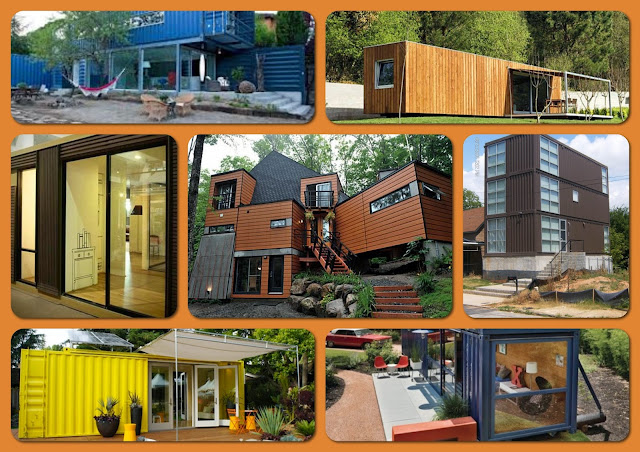 Simple And Modern Houses Made From Shipping Containers Inspiration