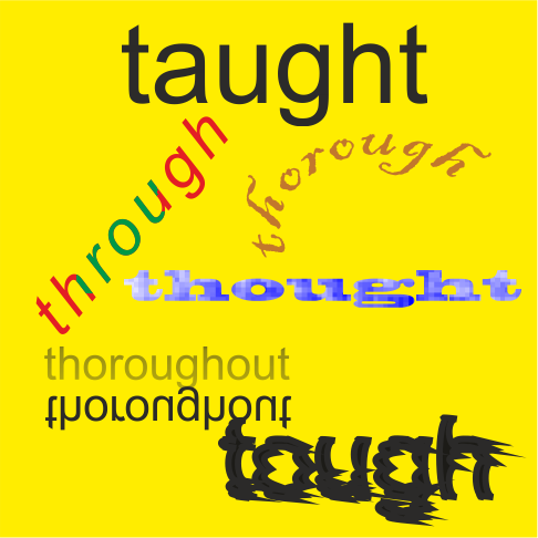 Las Palabras Y Sus Secretos Diferencias Entre Thought Taught Through Though Tough Thorough Y Throughout