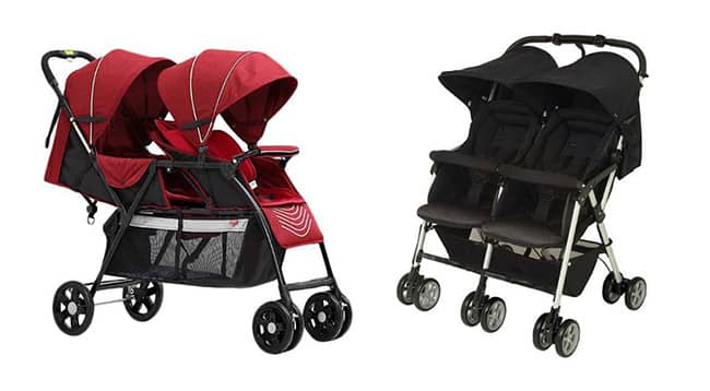 double stroller yang cocok untuk anak kembar