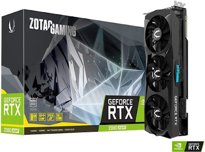 ZOTAC GeForce RTX 2080 Super Triple Fan 8GB