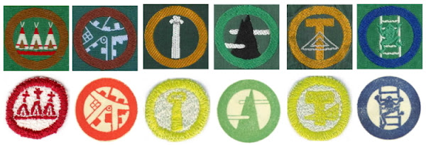 insignias de especialidades de Minyons Escoltes y Scout De France