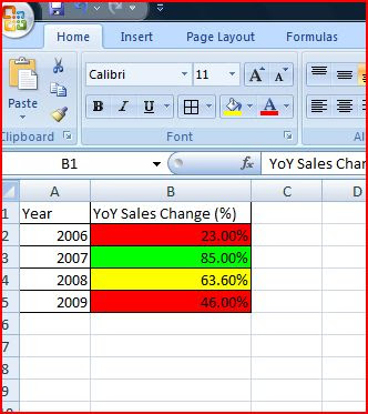 Excel VBA - Format Conditions