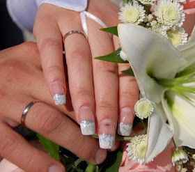 Beautiful Bridal Nail Art Designs