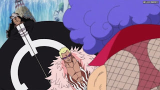 ワンピースアニメ 頂上戦争編 469話 くま ドフラミンゴ | ONE PIECE Episode 469