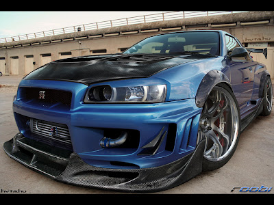 The Nissan Skyline GT-R is an iconic Japanese sports coupe in the Nissan