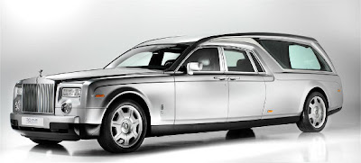 luxury cars - white rolls royce