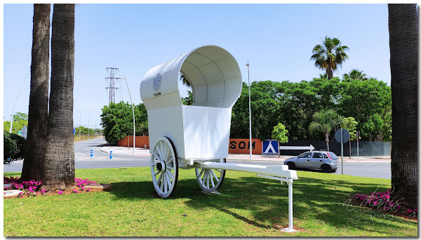 Monumento dedicado a la Hermandad del Rocío de Dos Hermanas