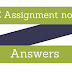 SE Assignment no 2 Answers