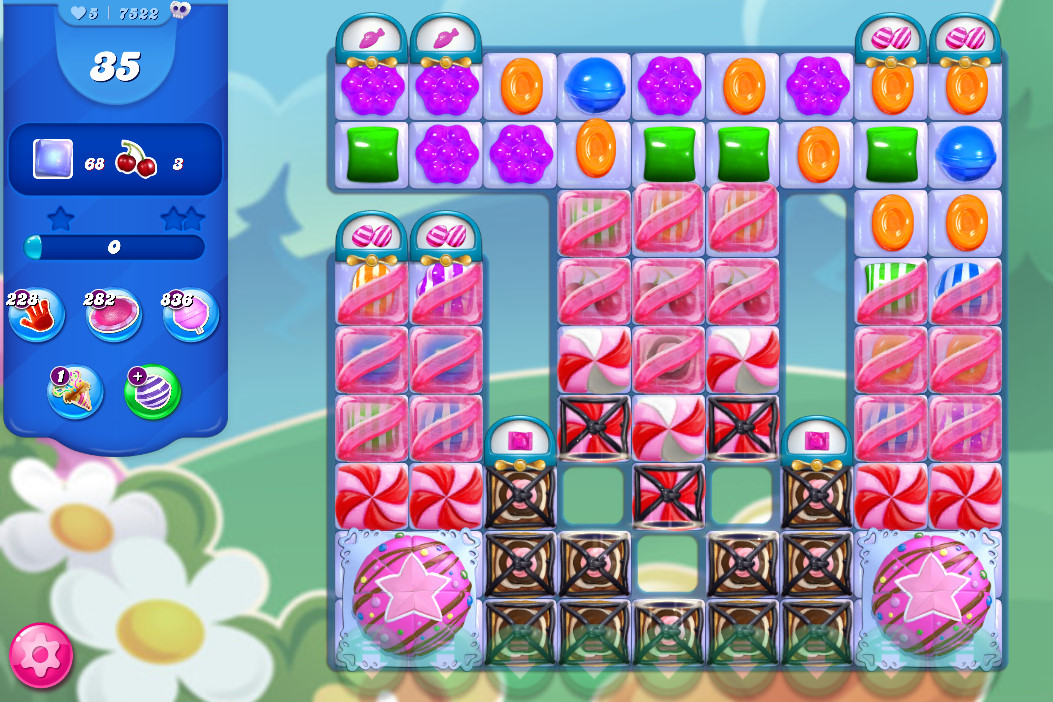 Candy Crush Saga level 7522