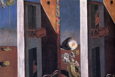 The Two Balconies (1929) painting Salvador Dalí