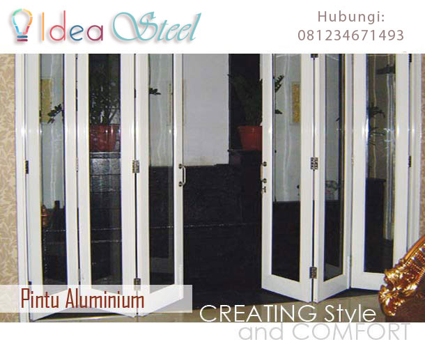 Pintu Aluminium IDEA STEEL