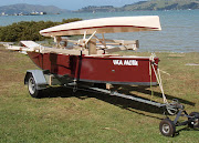 I've refitted my Ulua trailer with rollers to take the Va'a Motu.