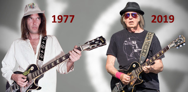 Neil Young - Peace & Dove Guitar Strap 1977 - 2019