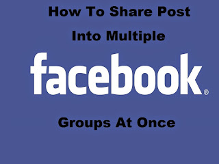 easiest way to share posts in a lot of groups