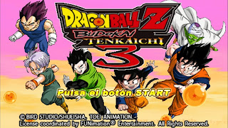 DRAGON BALL Z BUDOKAI TENKAICHI 3 MOD ISO DBZ TTT PARA ANDROID PPSSPP 2021