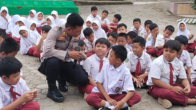 Kapolsek Slahung Dengarkan Curhatan Sang Pemilik Cita Cita