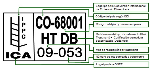 Marcas de tarimas