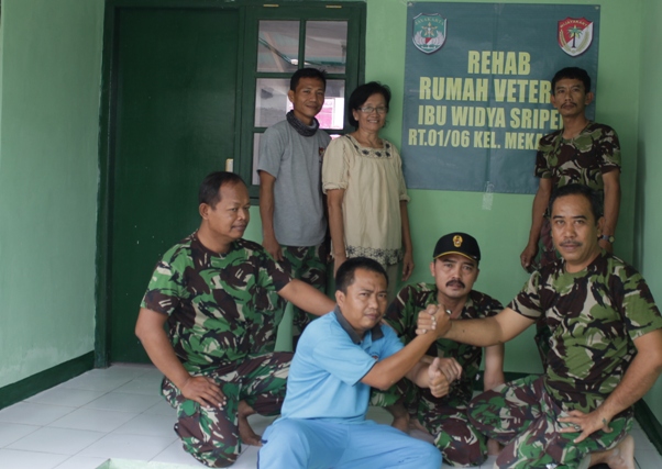 Wow Keren...Rumah Janda Veteran Tidak Bocor Lagi