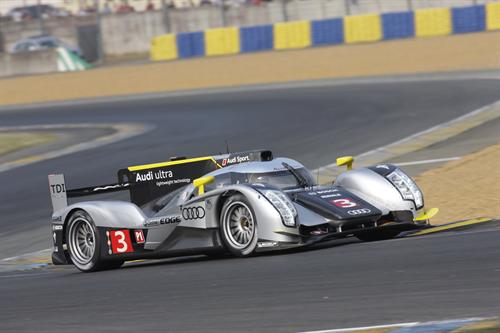Ingolstadt Le Mans April 24 2011 The Audi R18 TDI had a successful first 