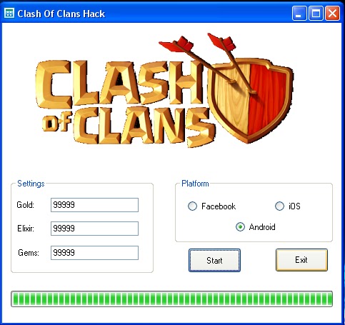 Clash of clans hack tool