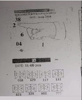 Thai Lottery Last Paper For 16-08-2018
