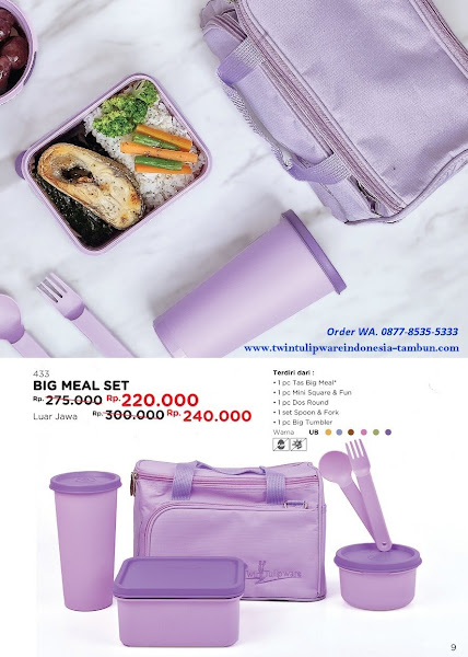 Promo Diskon April 2018, Big Meal Set