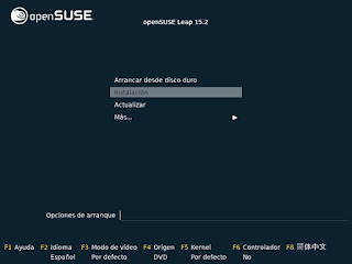 Boot ISO DVD 2 opensuse Cosvernauta