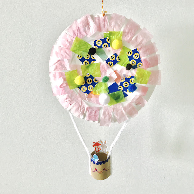 Cute & Easy Hot Air Balloon Craft for Kids | Linzer Lane Blog