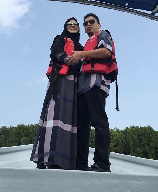 Abby Abadi dan Suami Bulan Madu di Langkawi