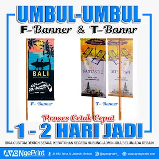 Jasa Cetak Bendera Umbul-umbul Kain dengan Pengiriman Cepat