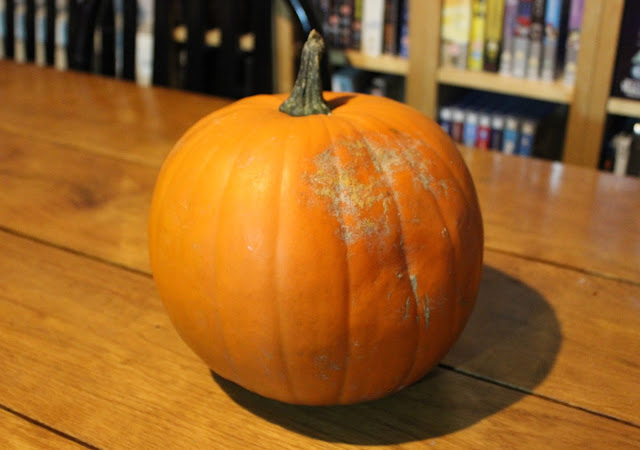 Pumpkin carving - before