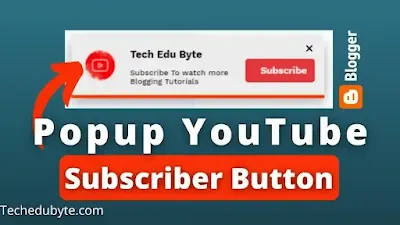 How to add floating YouTube Subscribe button on Blogger site 2022