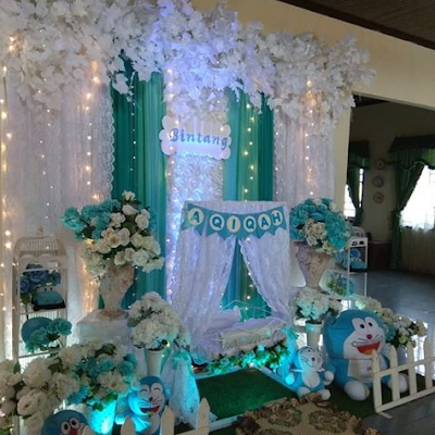 dekorasi aqiqah anak laki-laki terbaru